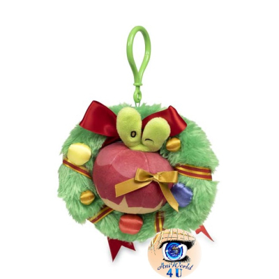 Officiële Pokemon center knuffel Applin Christmas Wonderland 13cm
